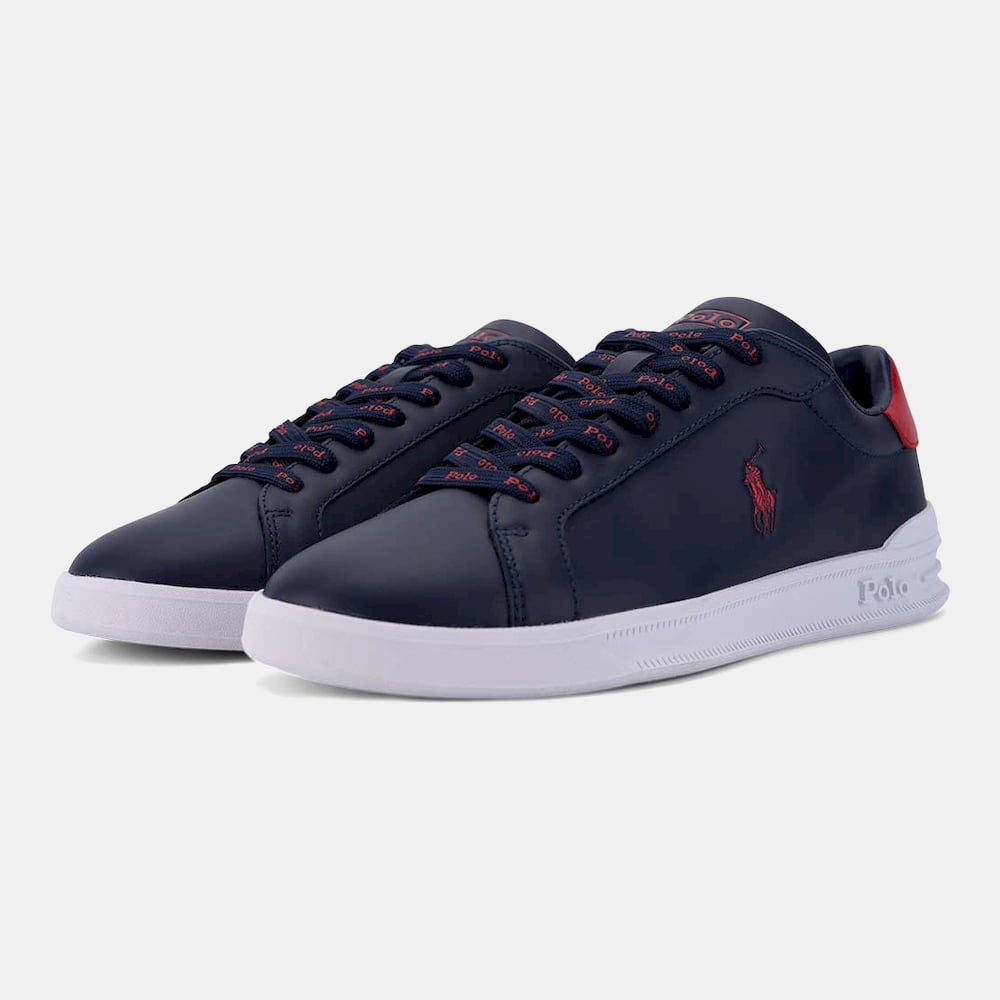 Ralph Lauren Sapatilhas Sneakers Shoes Hrtctii Sk Ath Navy Red Navy Vermelho Shot4
