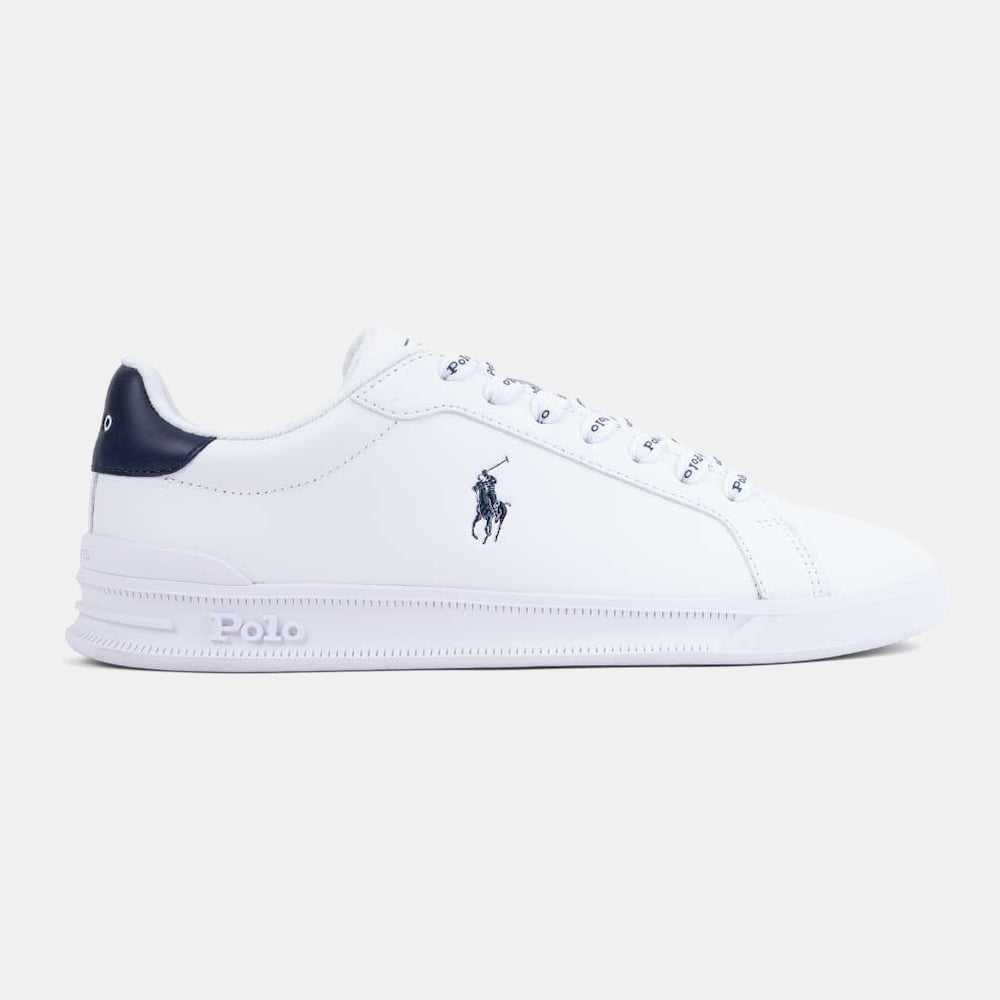 Ralph Lauren Sapatilhas Sneakers Shoes Hrtctii Sk Ath Whi Nvy Branco Navy Shot2