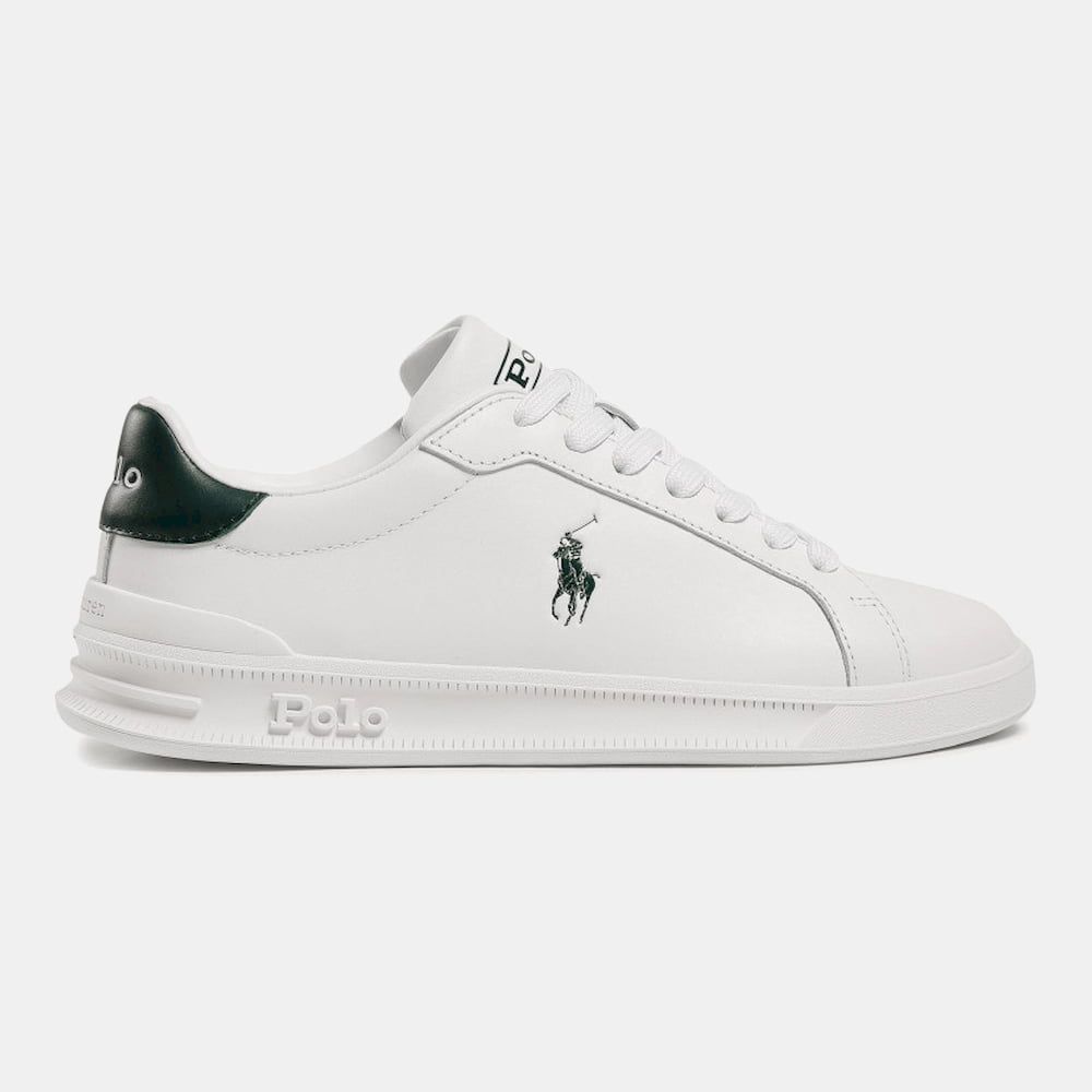 Ralph Lauren Sapatilhas Sneakers Shoes Hrtctii Sk Ath White Blk Branco Preto Shot5