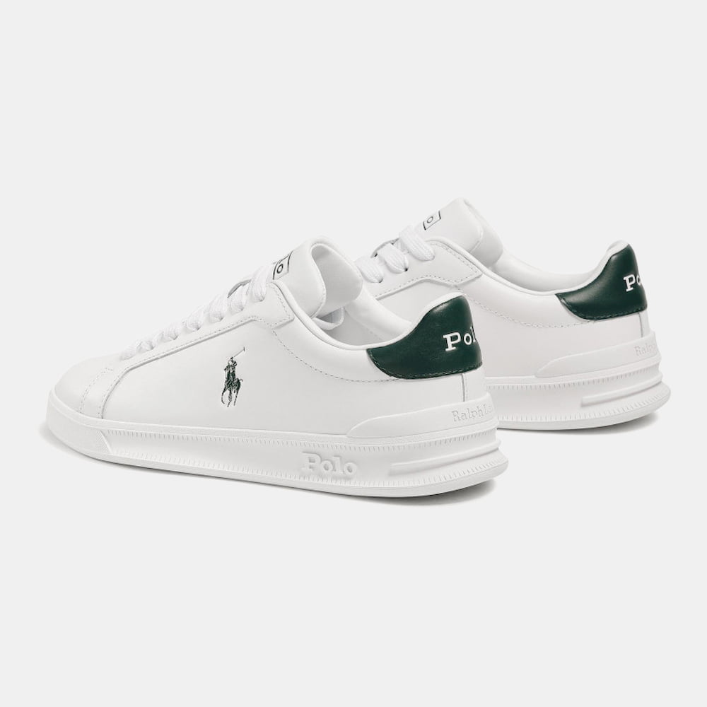 Ralph Lauren Sapatilhas Sneakers Shoes Hrtctii Sk Ath White Blk Branco Preto Shot7