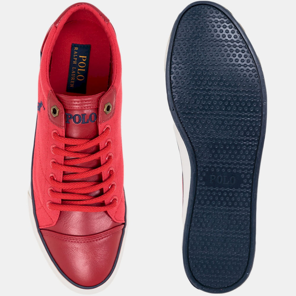 Ralph Lauren Sapatilhas Sneakers Shoes Klinger Ne Red Vermelho Shot4