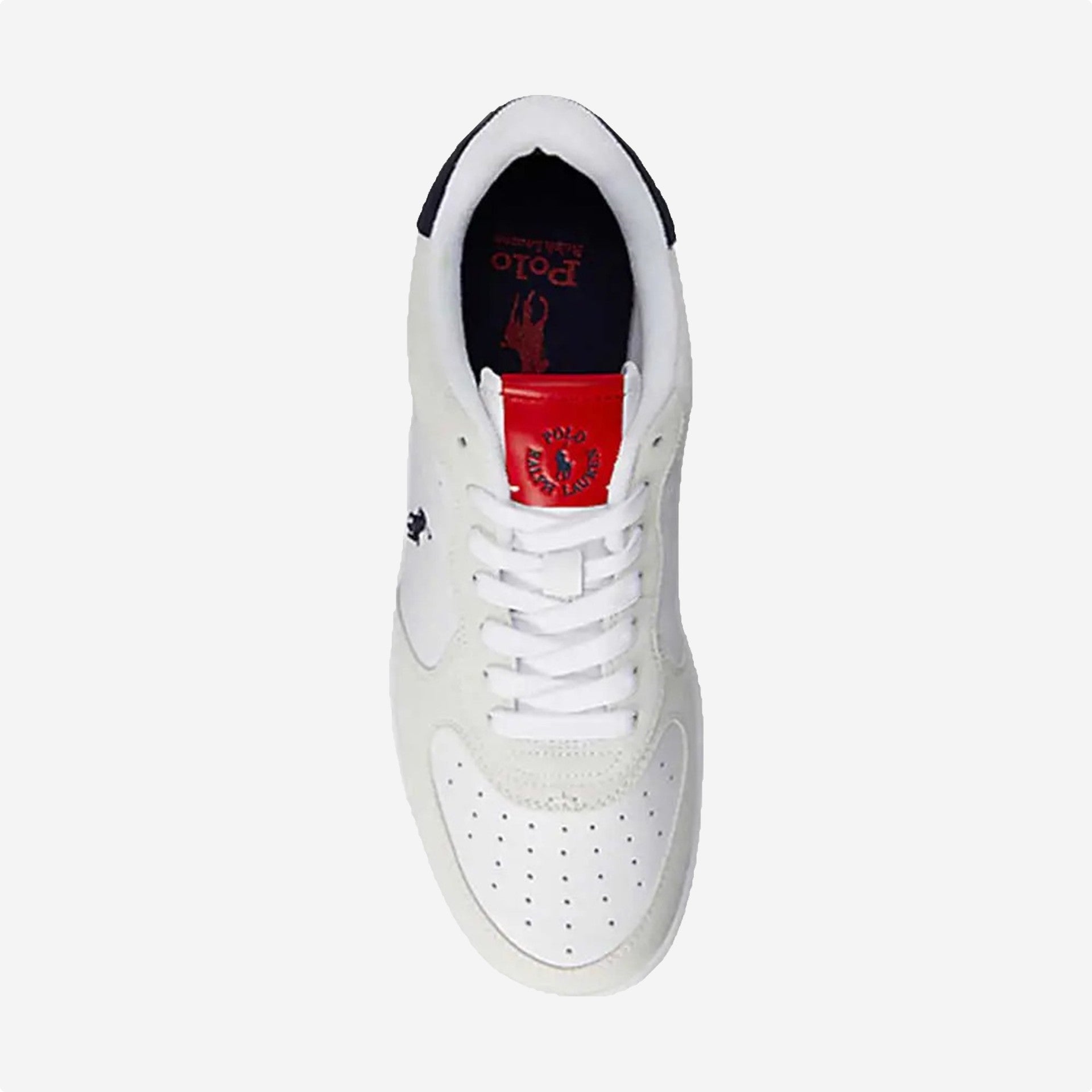 Ralph Lauren Sapatilhas Sneakers Shoes Masters Crt Sk Whi Red Nv Branco Vermelho Azul_shot1