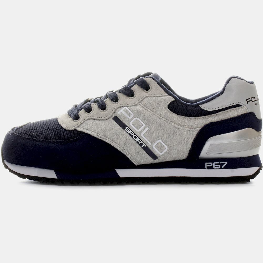 Ralph Lauren Sapatilhas Sneakers Shoes Slaton Pol Navy Grey Navy Cinza Shot9