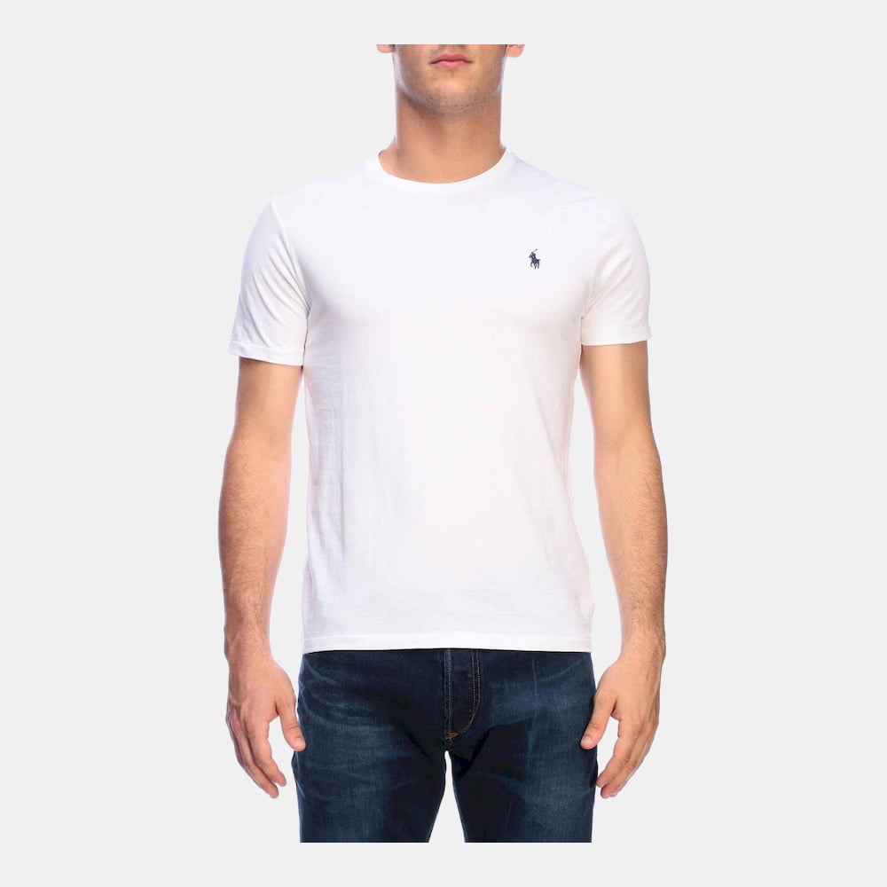 Ralph Lauren T Shirt 710680785 White Branco Shot2
