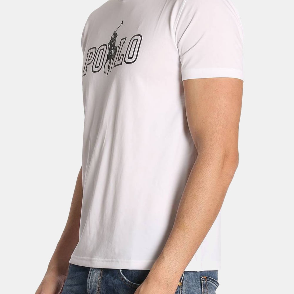 Ralph Lauren T Shirt 710695630 White Branco Shot3