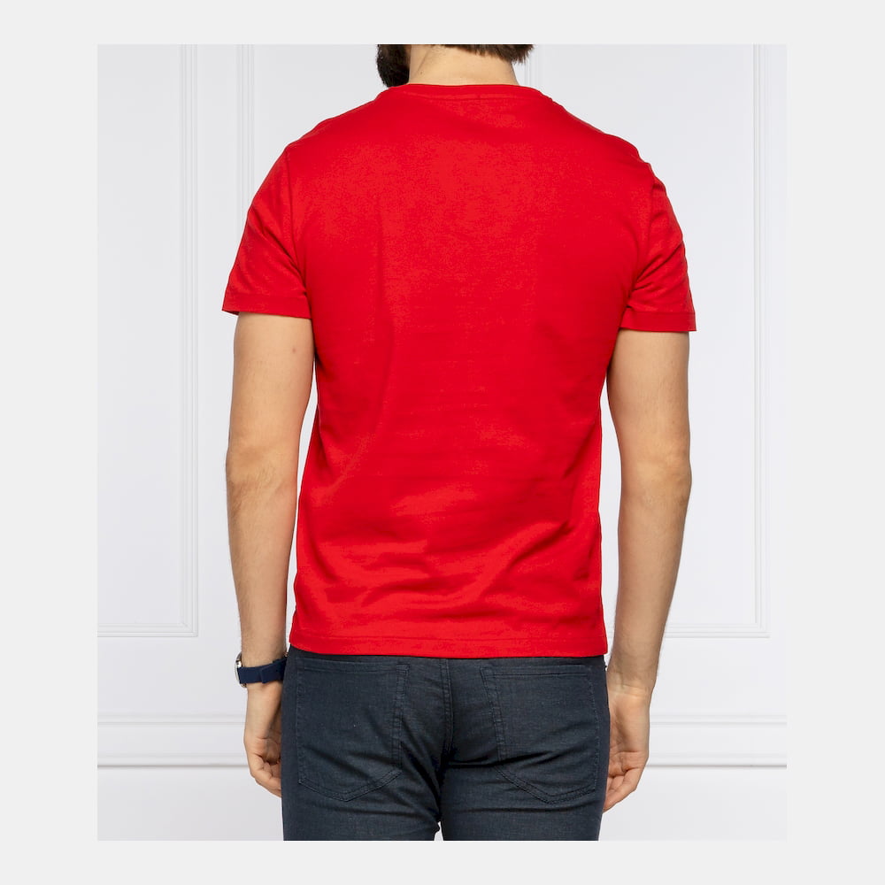 Ralph Lauren T Shirt 710796092 Red Vermelho Shot4