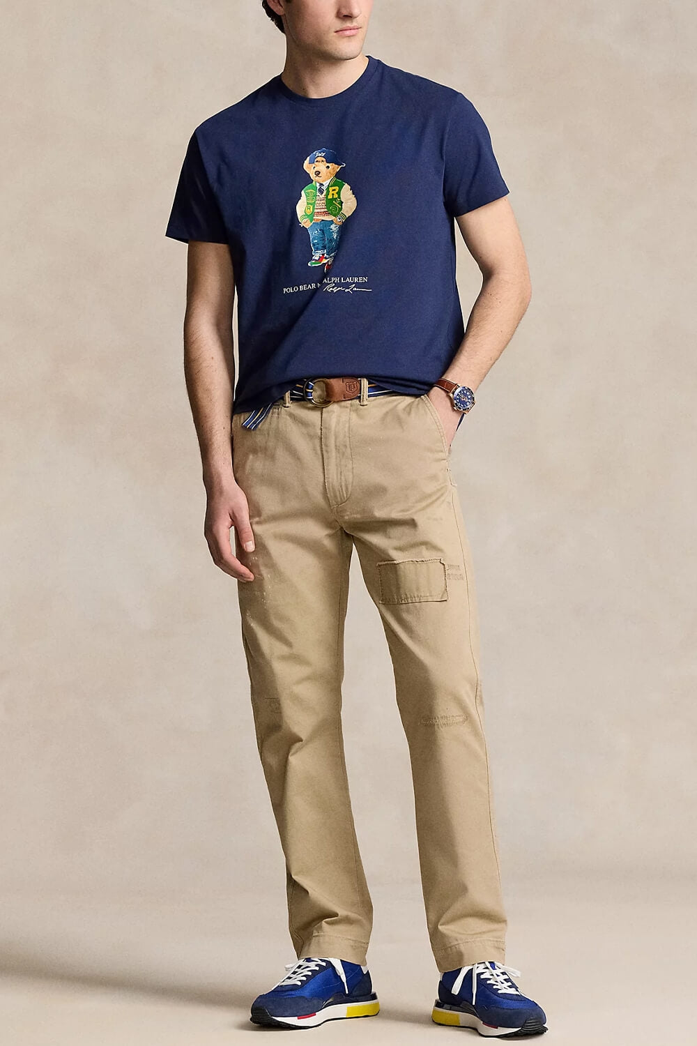 Ralph Lauren T Shirt 710854497 Navy Navy_shot1