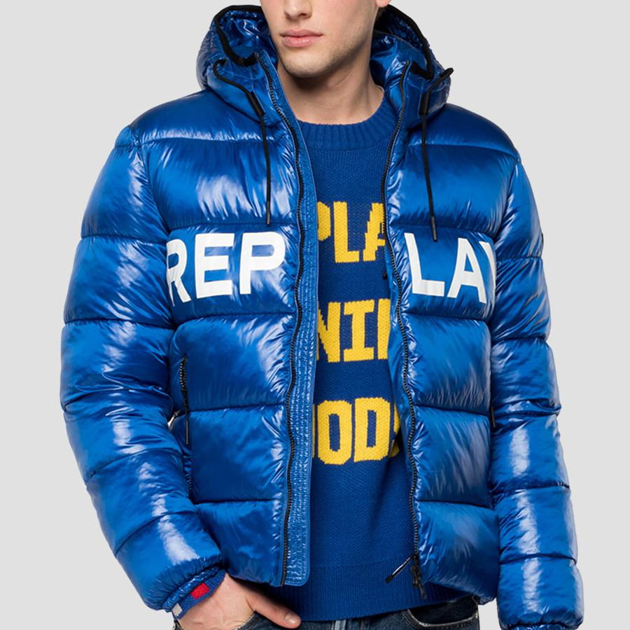 Replay Blusão Jackets M8091 83334 Royal Blue Azul Royal Shot1