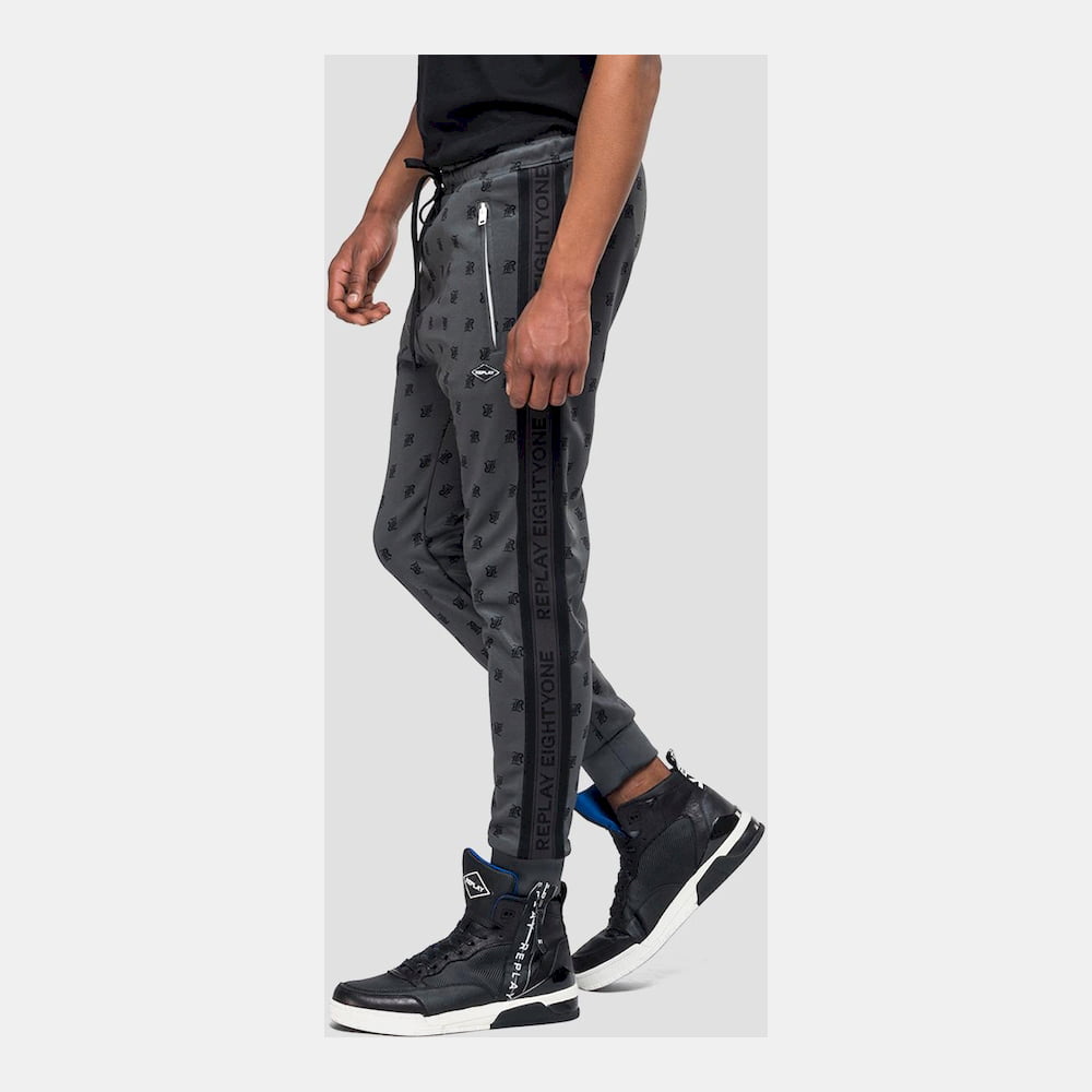 Replay Calças Trousers M9662 Dk.grey Cinza Escuro Shot4