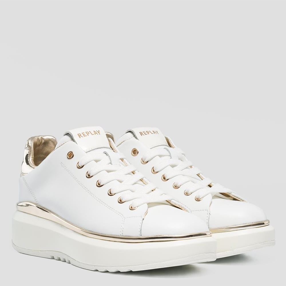 Replay Sapatilhas Sneakers Shoes Birch White Branco Shot9