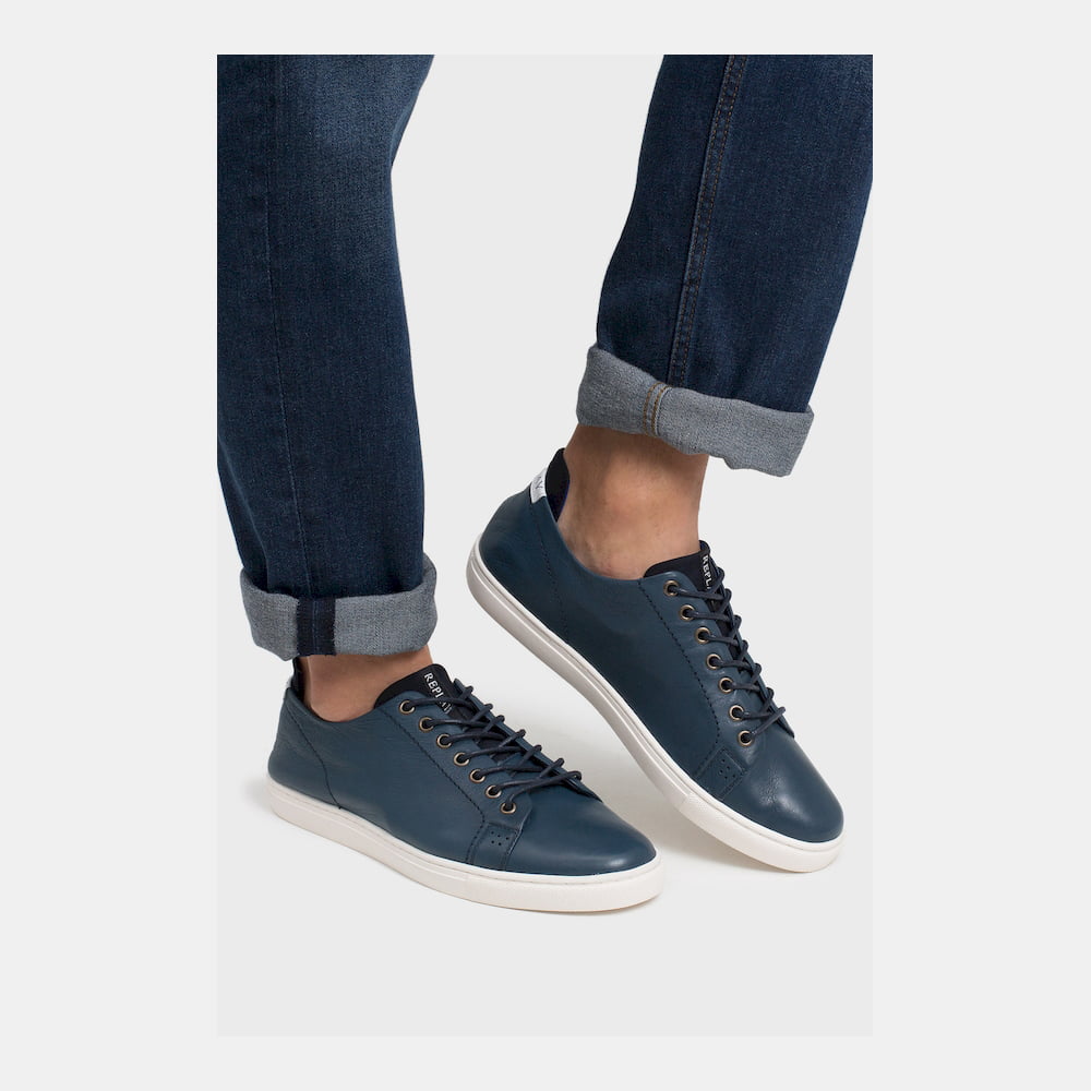 Replay Sapatilhas Sneakers Shoes Midwest Navy Navy Shot4