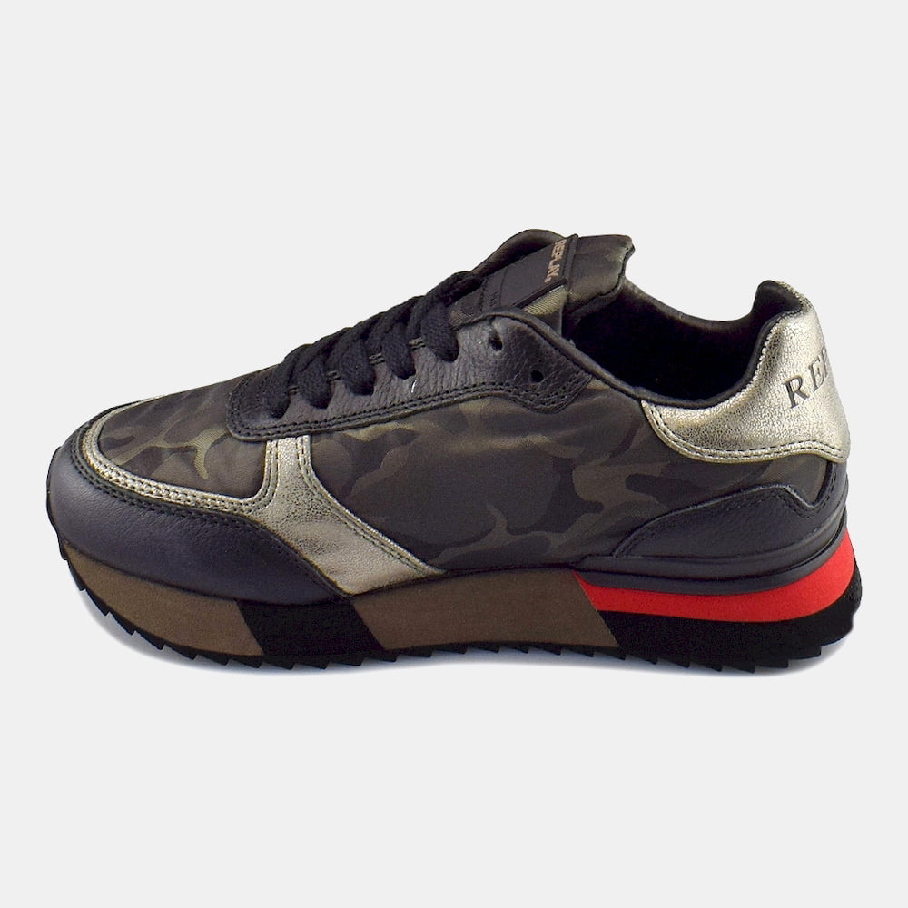 Replay Sapatilhas Sneakers Shoes Sofly Camouflage Camouflage Shot6