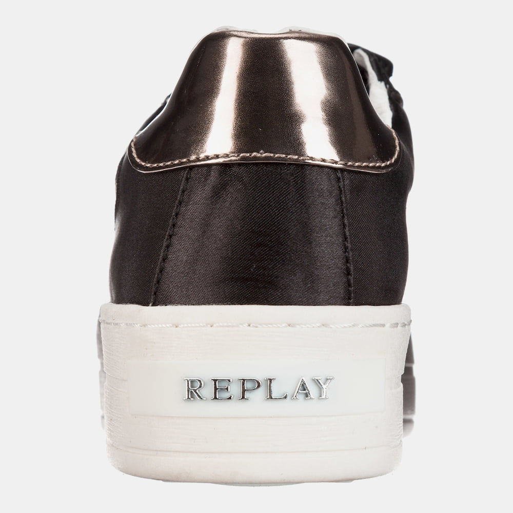 Replay Sapatilhas Sneakers Shoes Stardust Black Preto Shot6