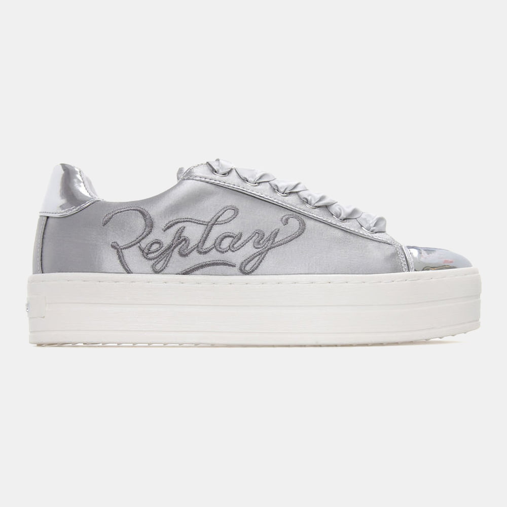 Replay Sapatilhas Sneakers Shoes Stardust Silver Prata Shot8