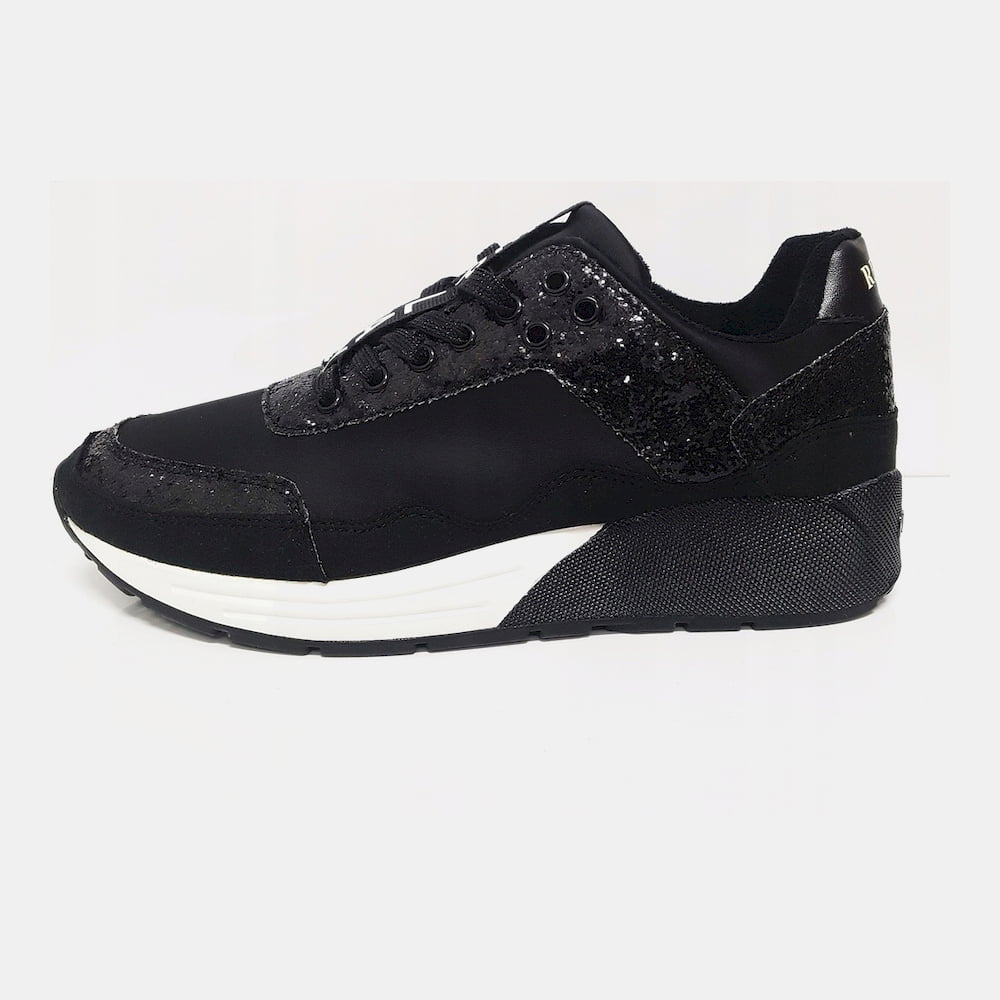 Replay Sapatilhas Sneakers Shoes Tesla Black Preto Shot8