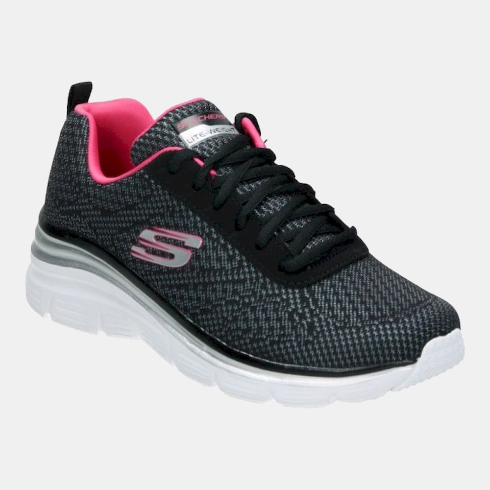 Skechers Sapatilhas Sneakers Shoes 12719 Black Pink Preto Rosa Shot8