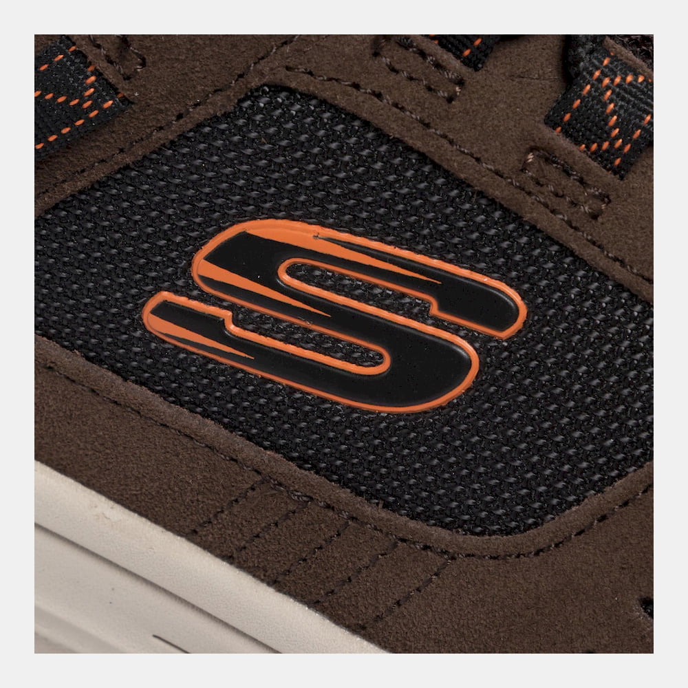 Skechers Sapatilhas Sneakers Shoes 51893 Brown Blac Castanho Preto Shot12