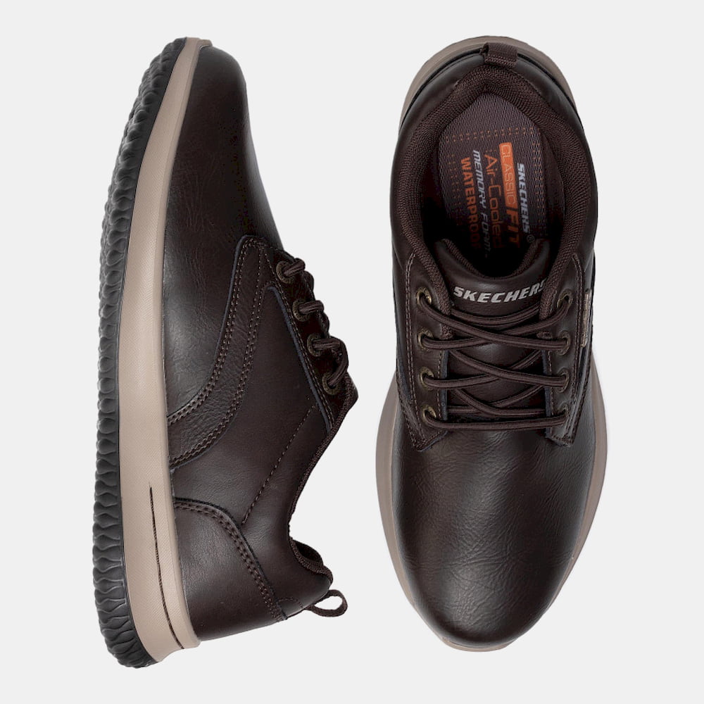 Skechers Sapatos Shoes 65693 Chocolate Chocolate Shot12
