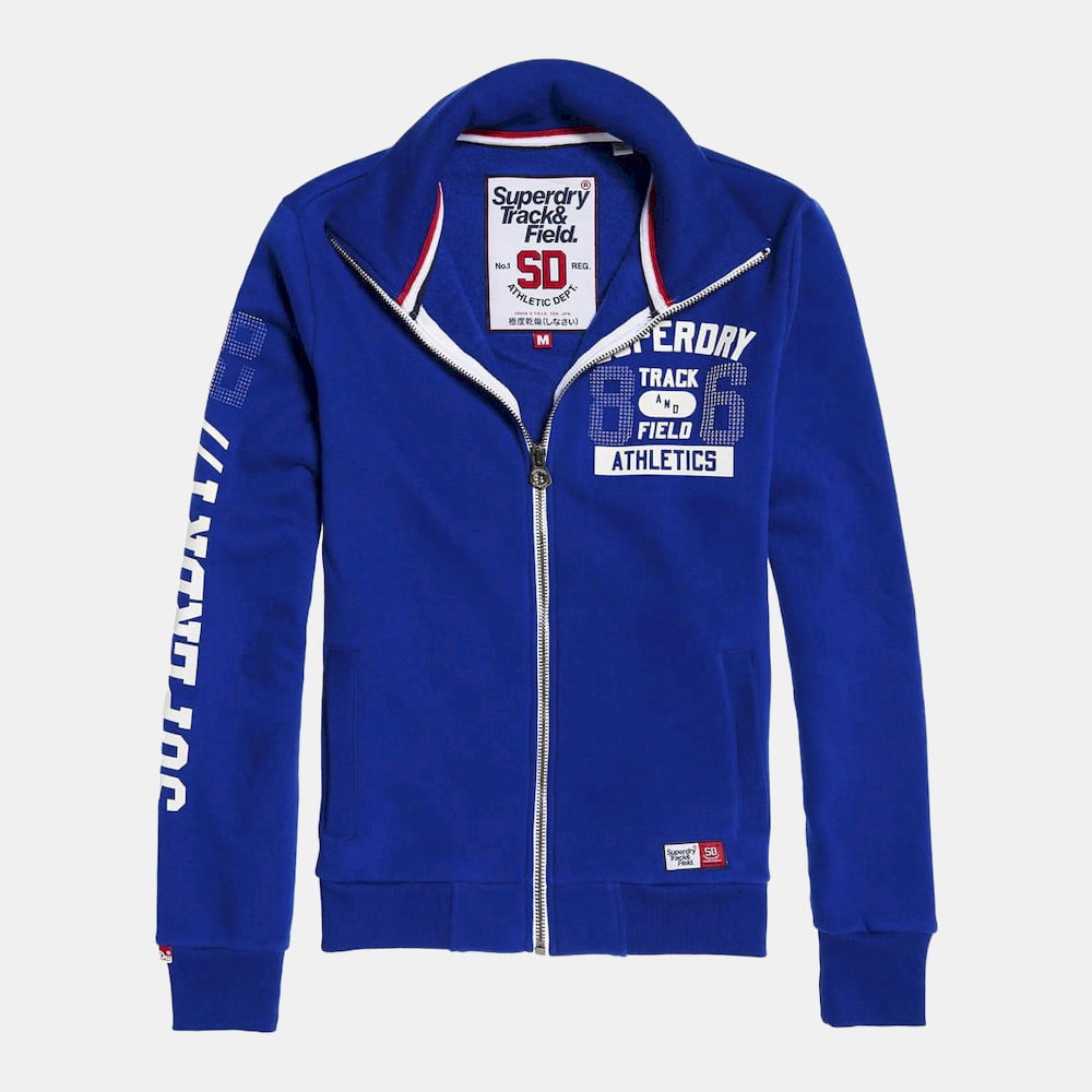 Superdry Blusão Jackets M20019pq Blue Azul Shot2