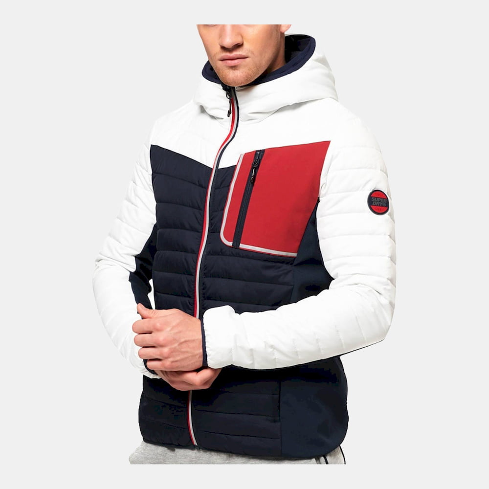 Superdry Blusão Jackets M5000014a Navy Wh Re Azul Branco Vermelho Shot2