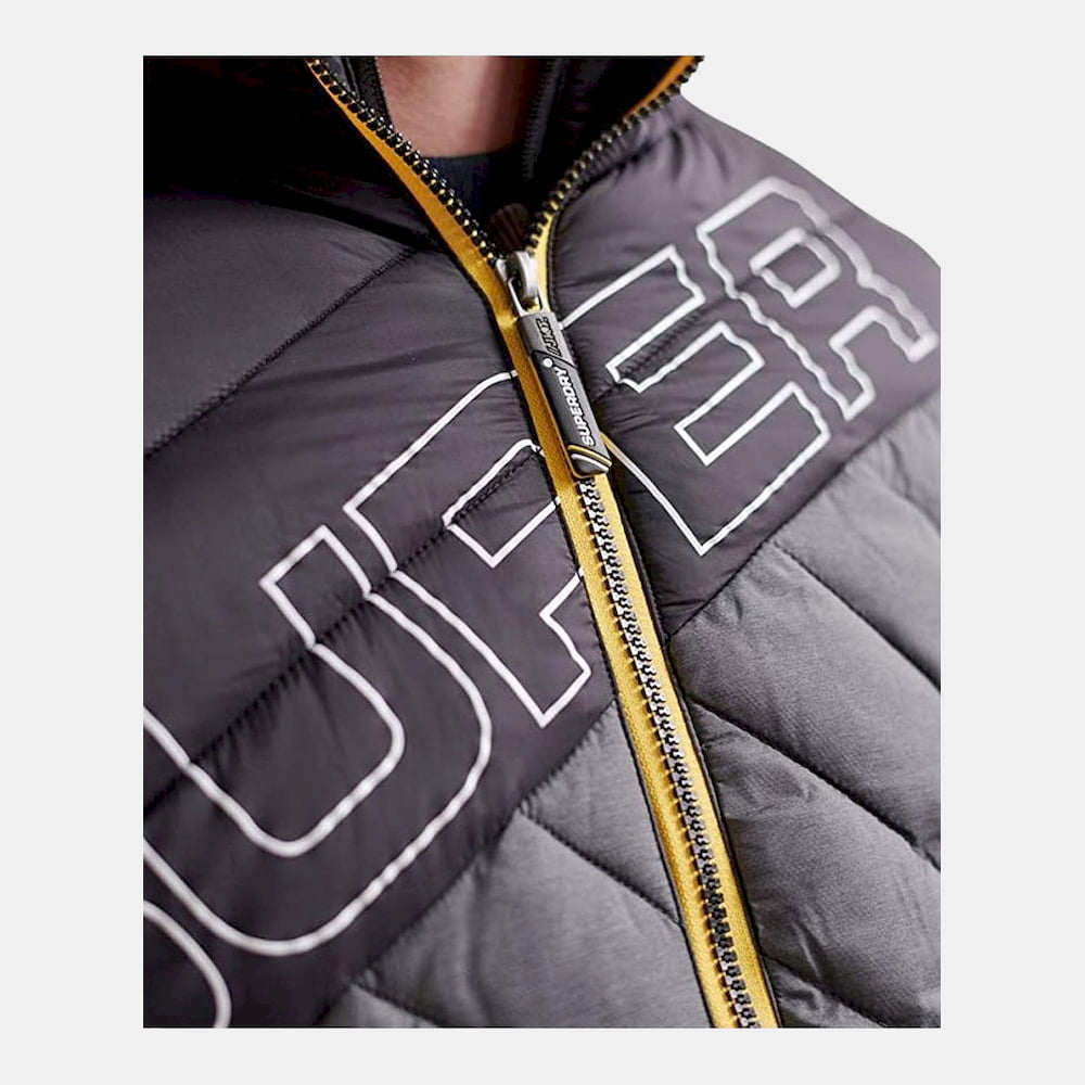 Hooded Everest Puffer Bomber Jacket - Utah Gold Yellow - Superdry - Women  Jackets – Superdry Singapore