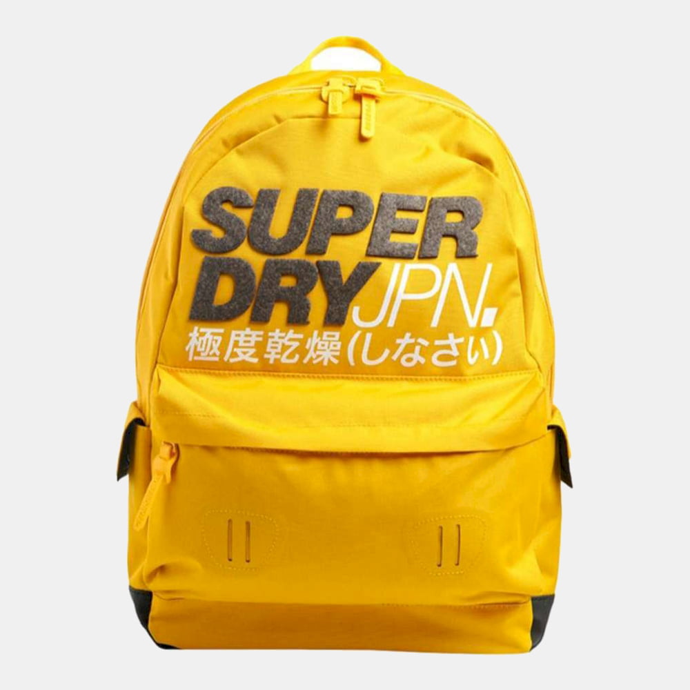 Superdry Mochila Backpack M9110117a Yellow Amarelo Shot2