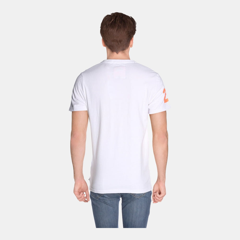 Superdry T Shirt M10008pq White Branco Shot6