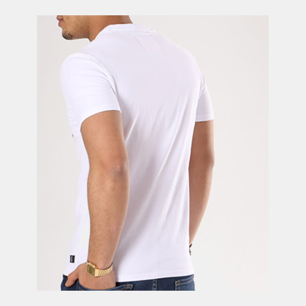 Superdry T Shirt M10016pq White Branco Shot10