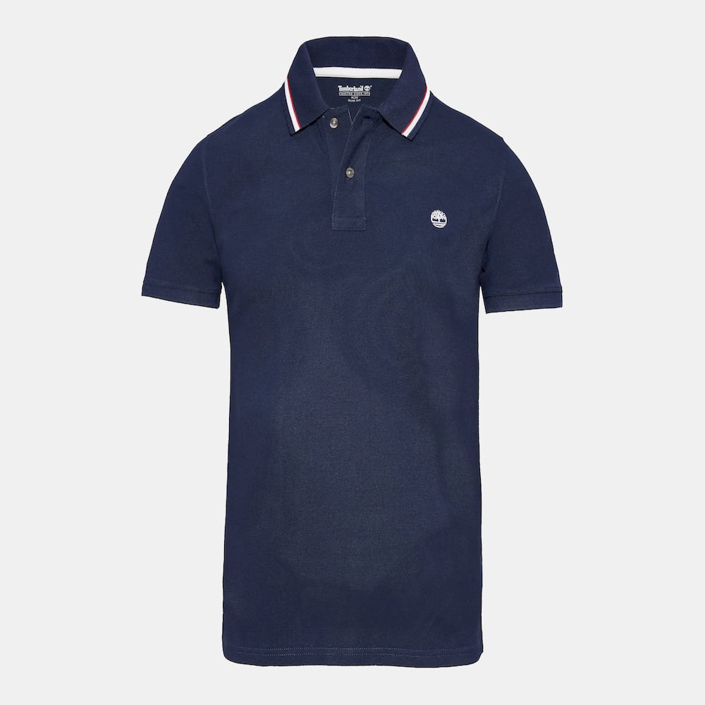 Timberland Polo A1kfk Navy Navy Shot4