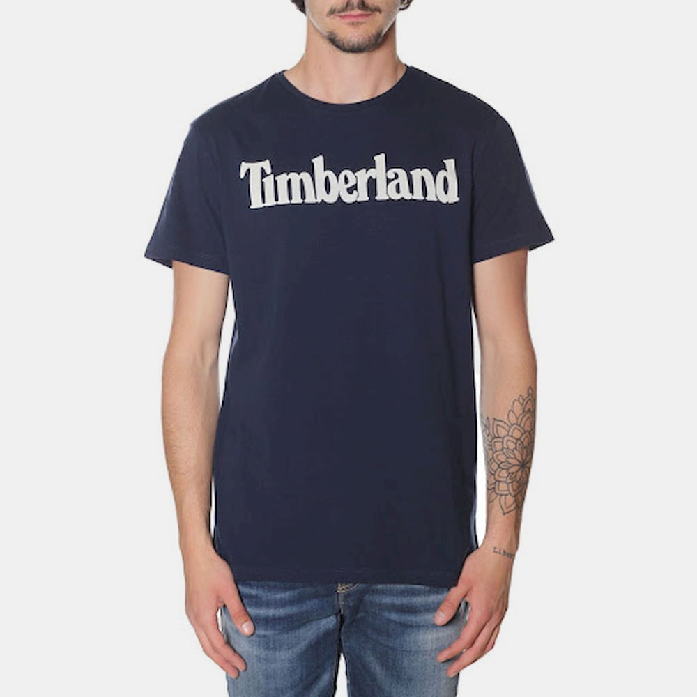 Timberland T Shirt A1l6o Basic Dk.blue Azul Escuro Shot2