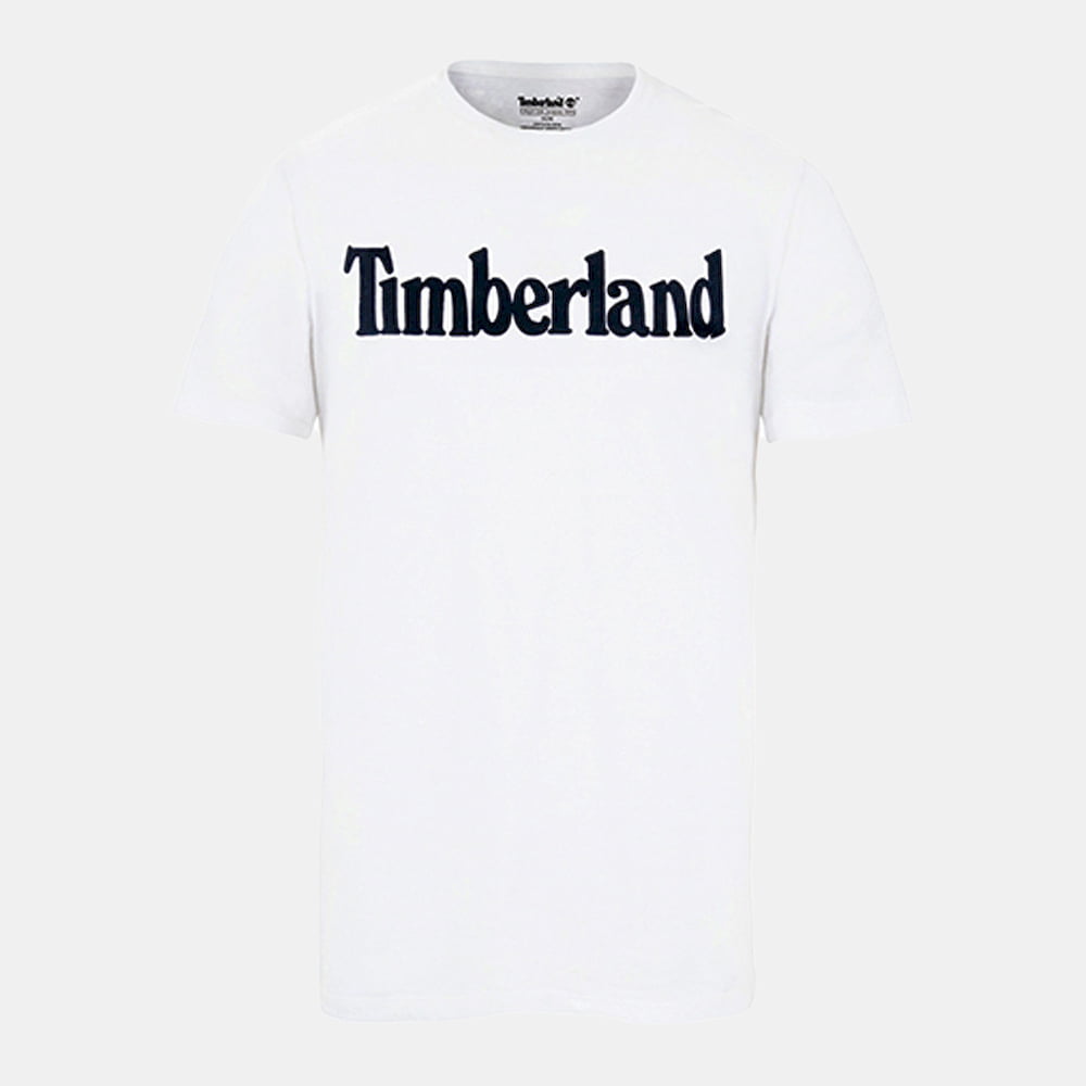 Timberland T Shirt A1l6o Basic White Branco Shot3