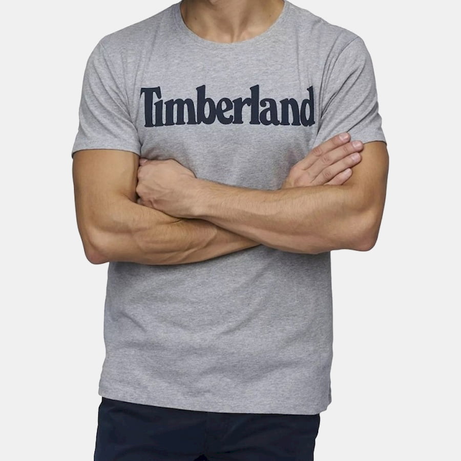 Timberland T Shirt A1lao Grey Cinza Shot2