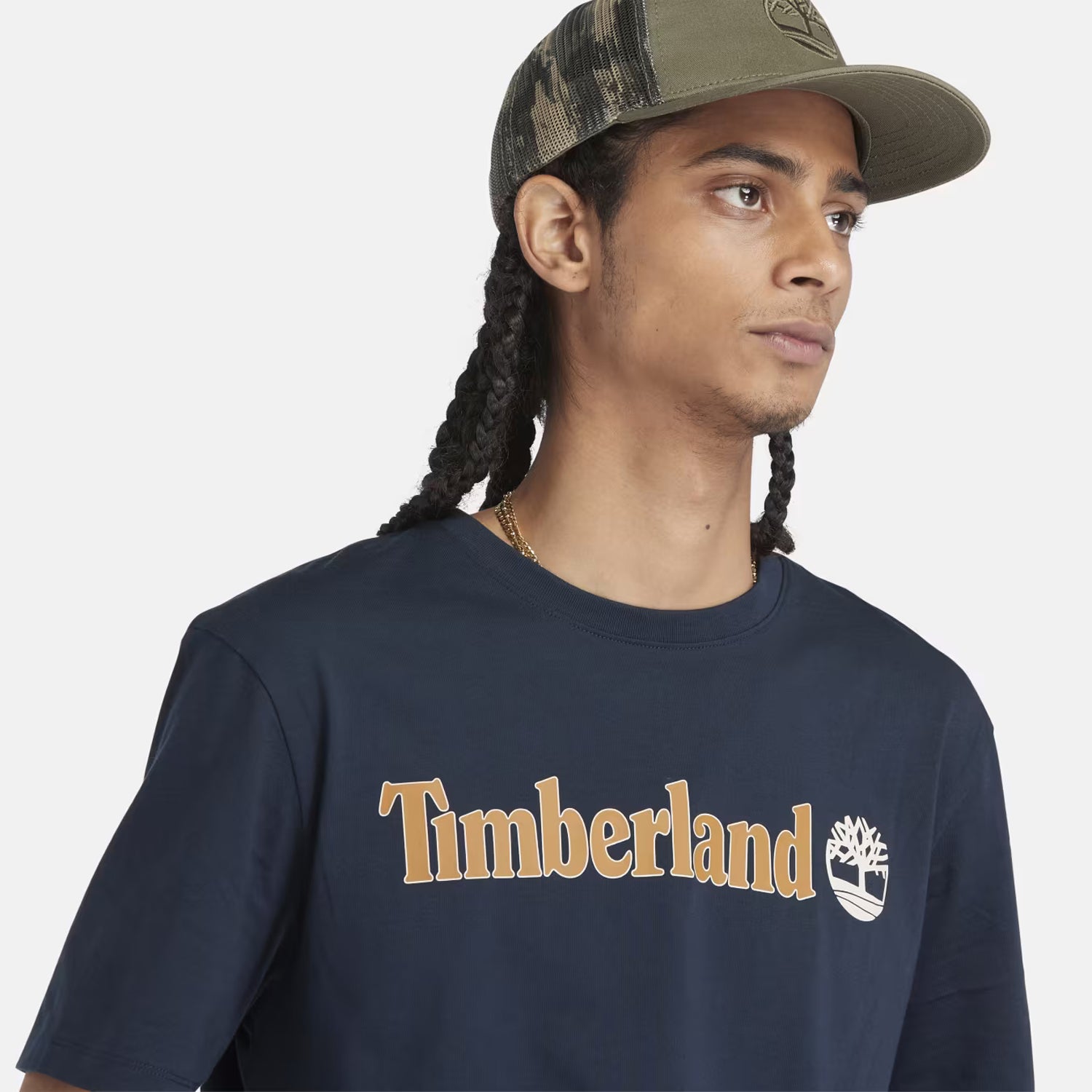 Timberland T Shirt Tb0a5upq Navy Navy_shot2