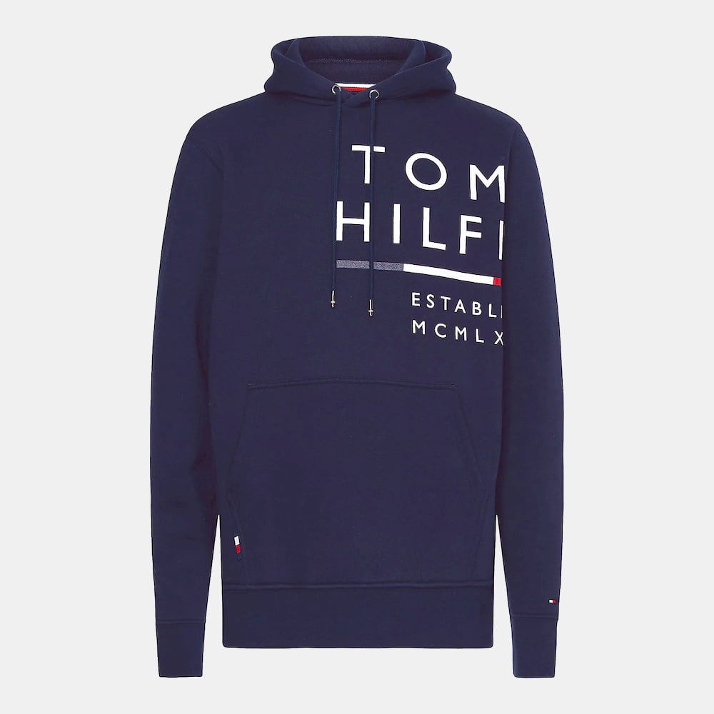 Tommy Hilfiger Camisola Hoodie Mw0mw20119 Navy Navy Shot2