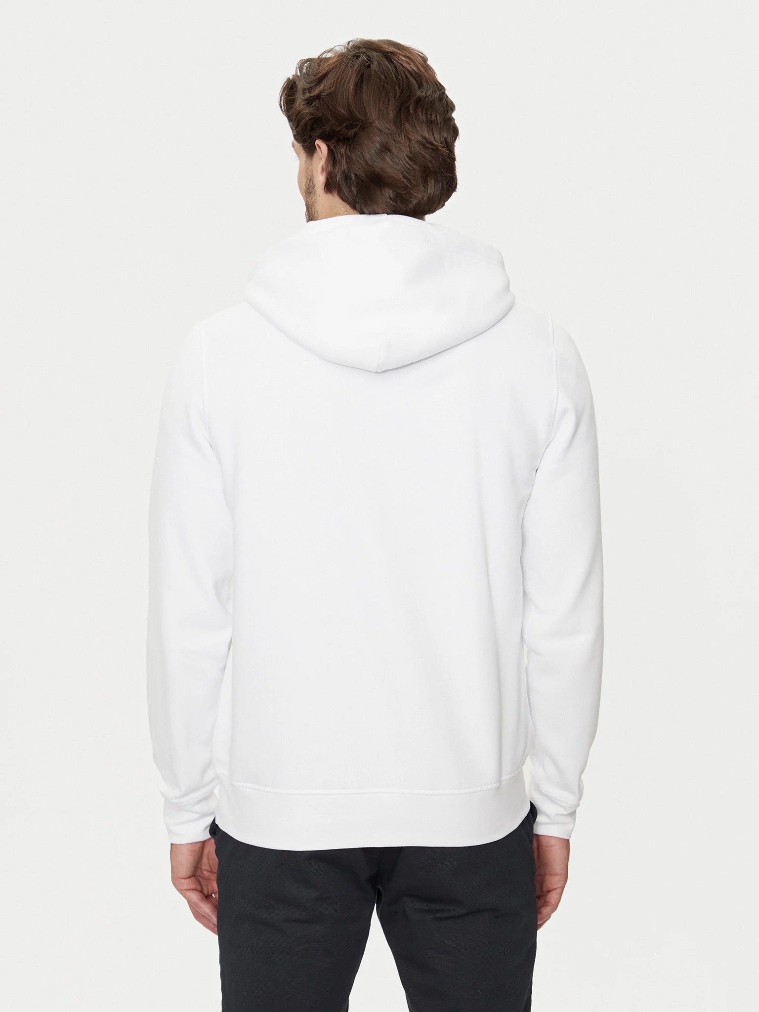 Tommy Hilfiger Camisola Hoodie Mw0mw35523 White Branco_shot1