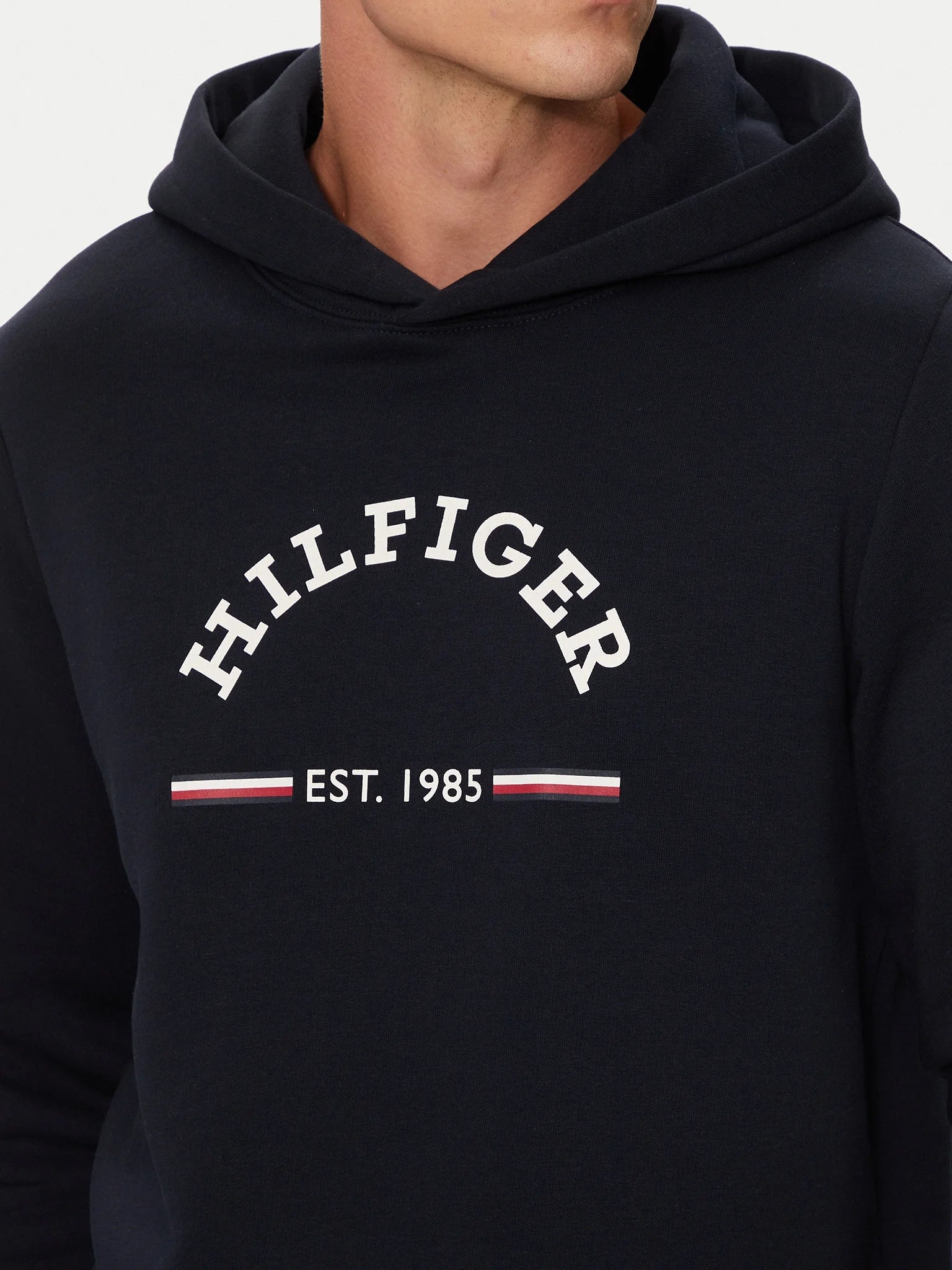 Tommy Hilfiger Camisola Hoodie Mw0mw35568 Navy Navy_shot3