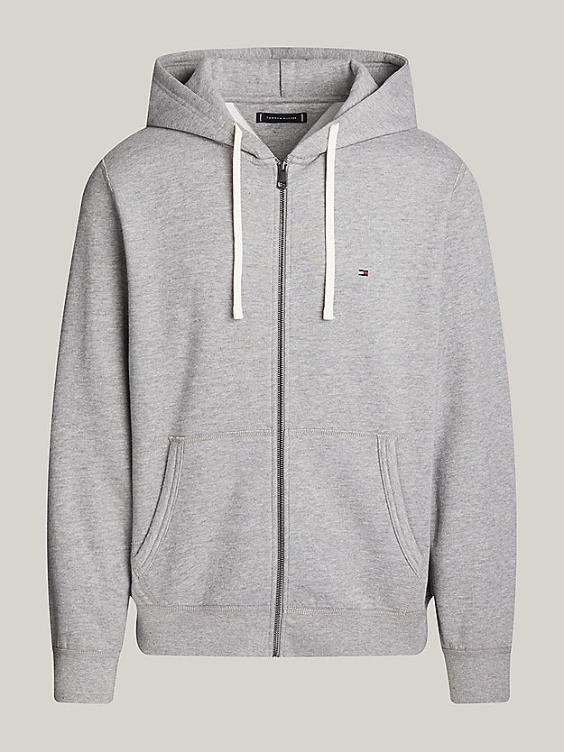 Tommy Hilfiger Camisola Hoodie Mw0mw37239 Grey Cinza_shot4