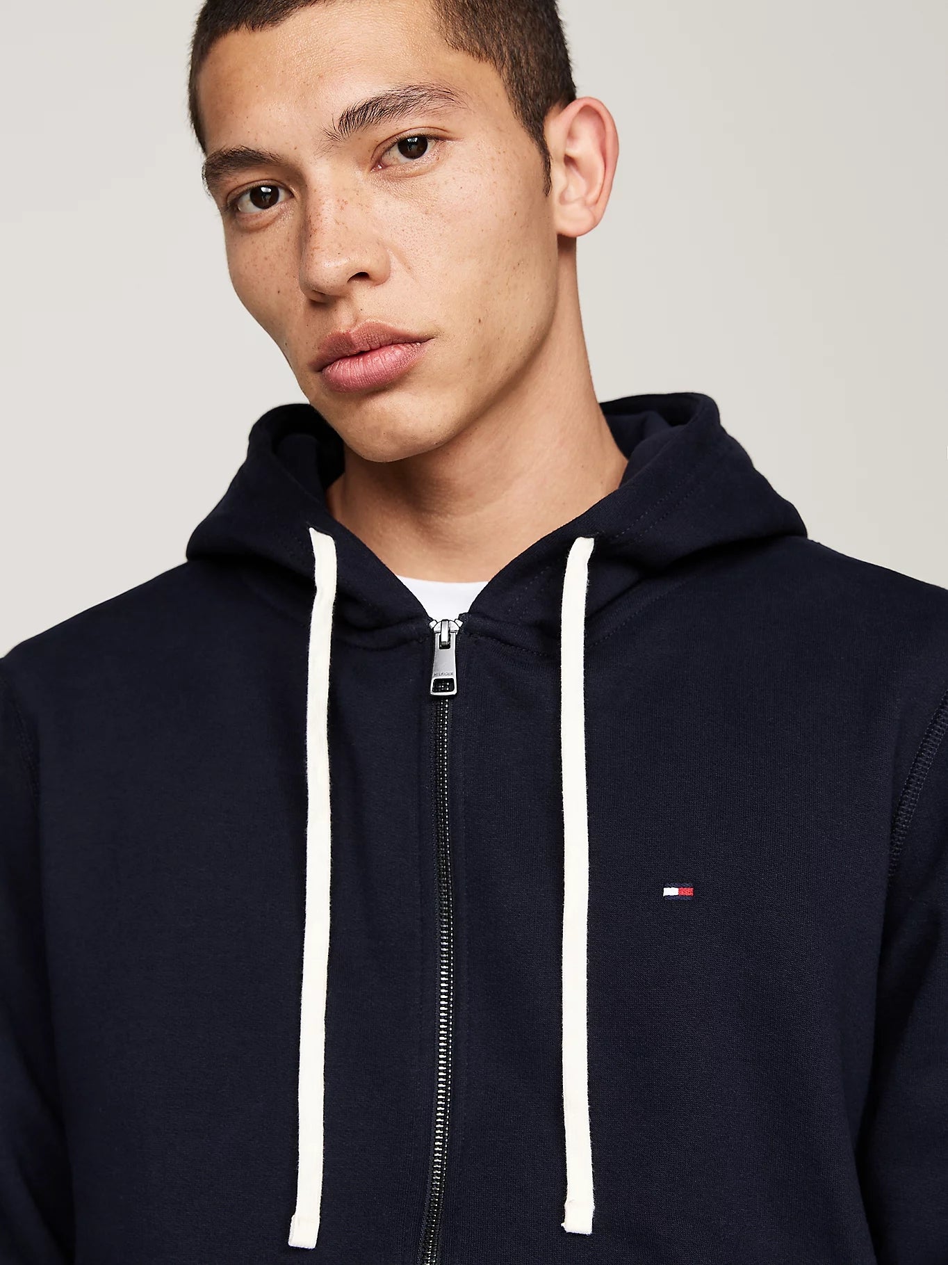 Tommy Hilfiger Camisola Hoodie Mw0mw37239 Navy Navy_shot2