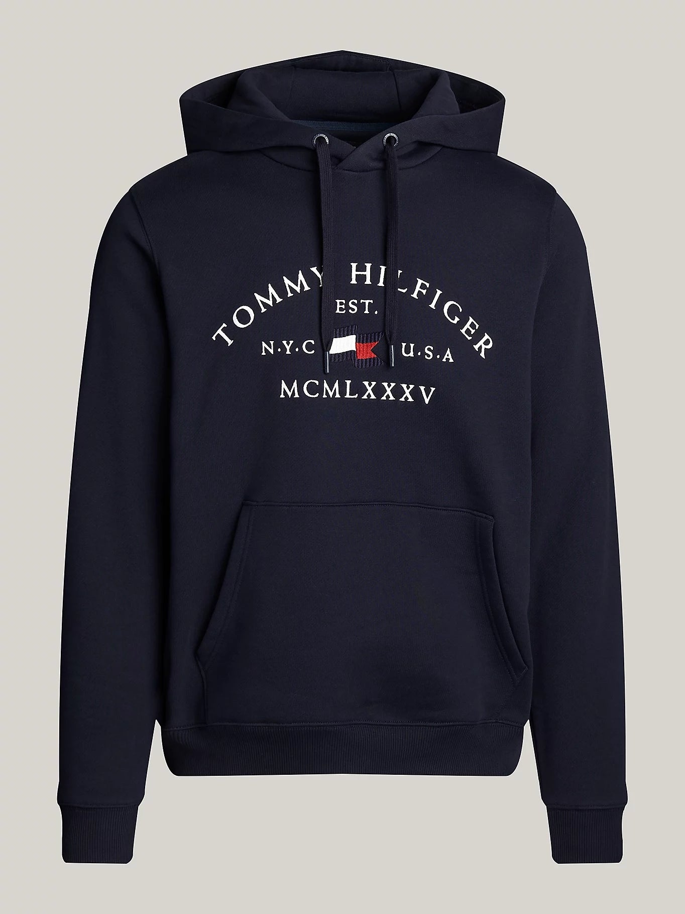 Tommy Hilfiger Camisola Hoodie Mw0mw37244 Navy Navy_shot4