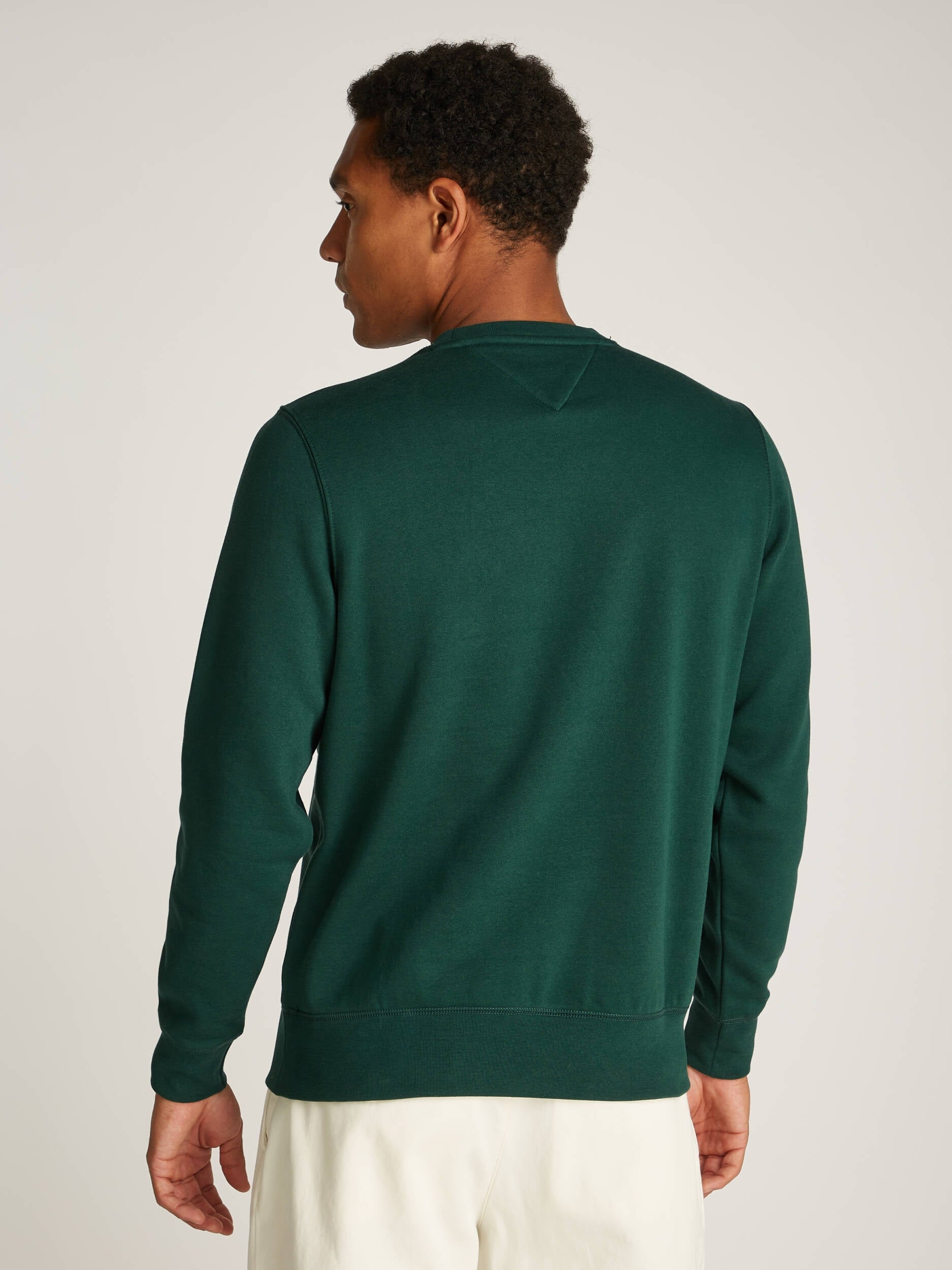 Tommy Hilfiger Camisola Sweat Mw0mw11596 Green Verde_shot1