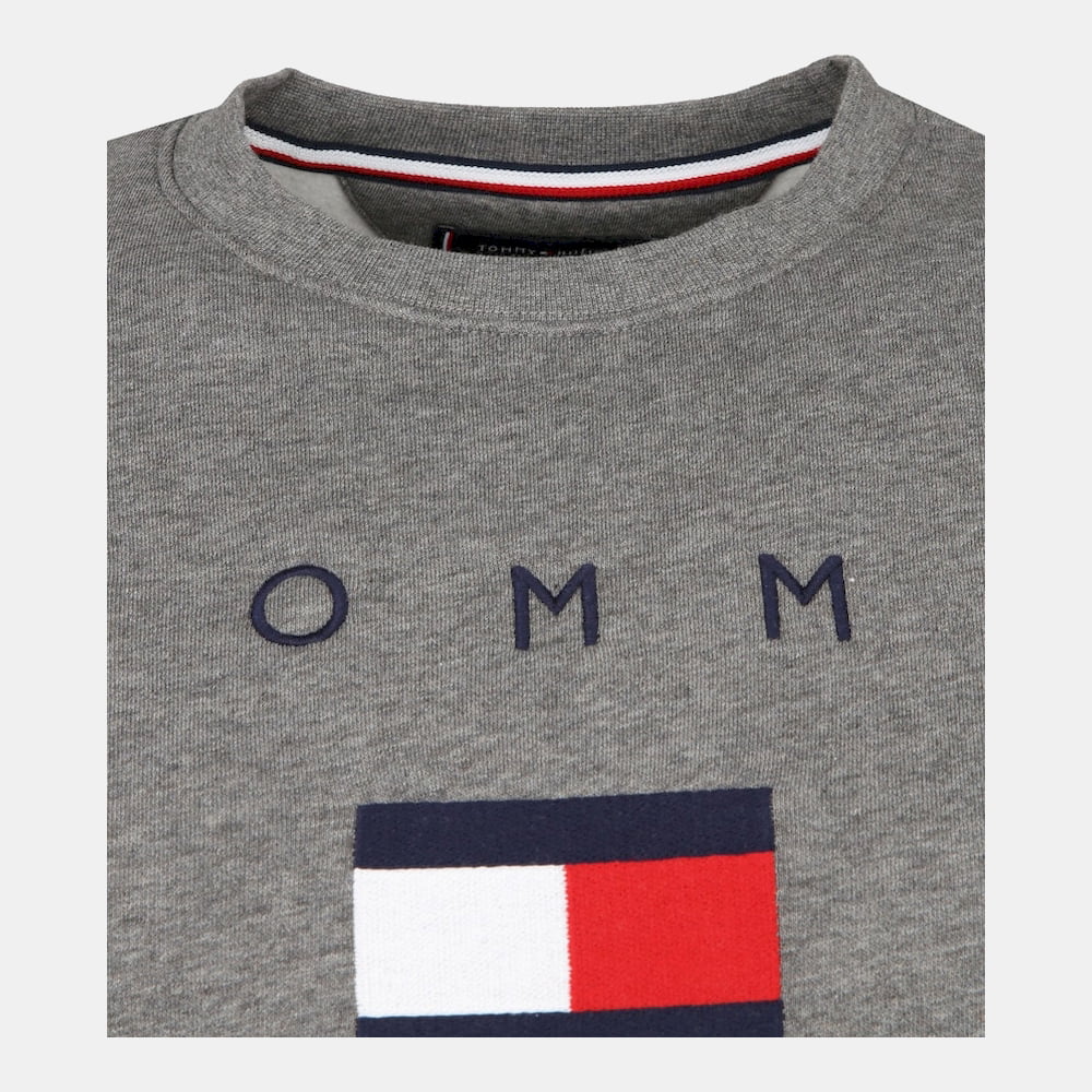 Tommy Hilfiger Camisola Sweat Mw0mw14204 Grey Cinza Shot5