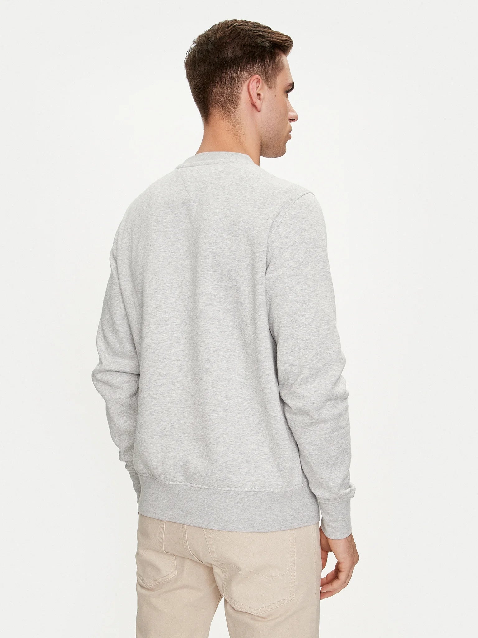 Tommy Hilfiger Camisola Sweat Mw0mw32735 Grey Cinza_shot4