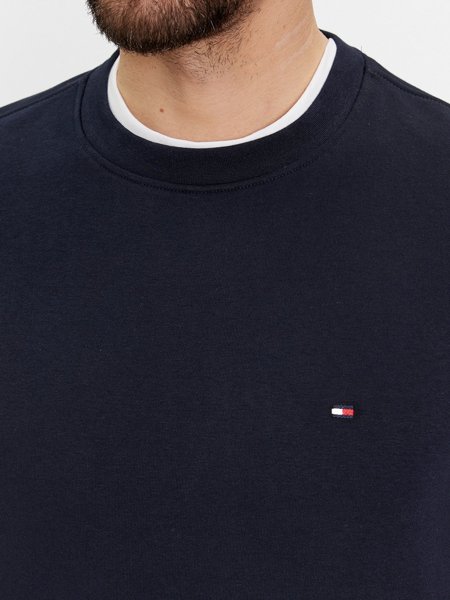 Tommy Hilfiger Camisola Sweat Mw0mw32735 Navy Navy_shot3