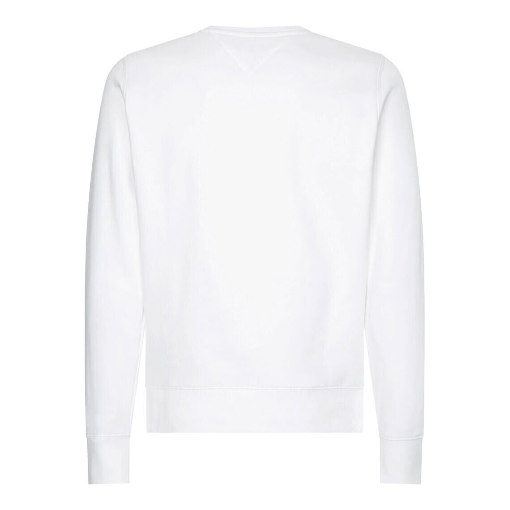 Tommy Hilfiger Organic Cotton Blend Logo Sweatshirt White Mw0mw11596 Ybr Resultado