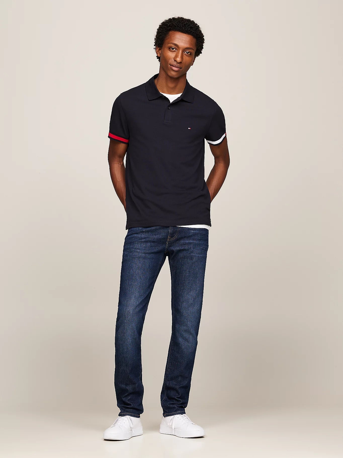 Tommy Hilfiger Polo  Mw0mw35601 Navy Navy_shot1