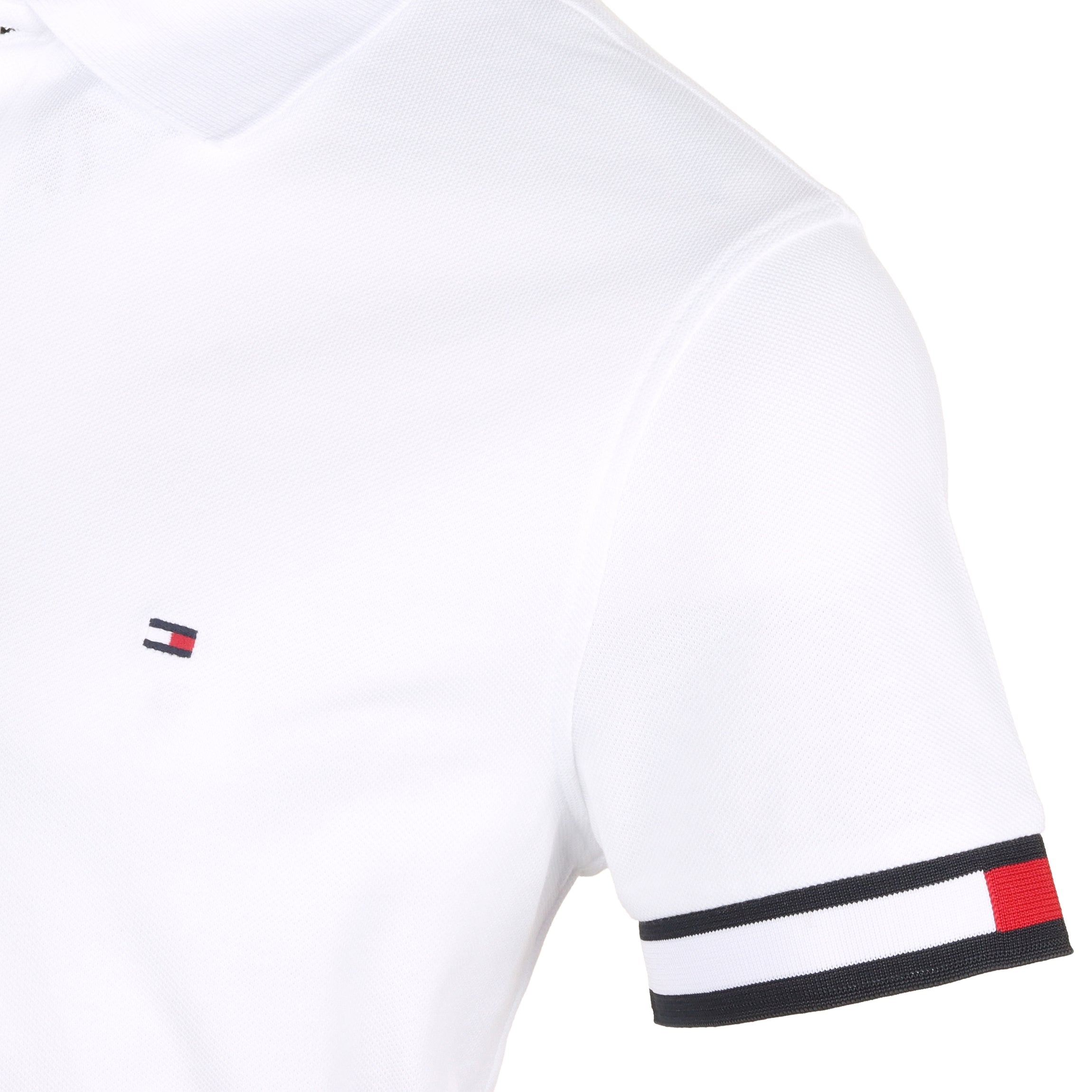 Tommy Hilfiger Polo  Mw0mw35601 White Branco_shot3