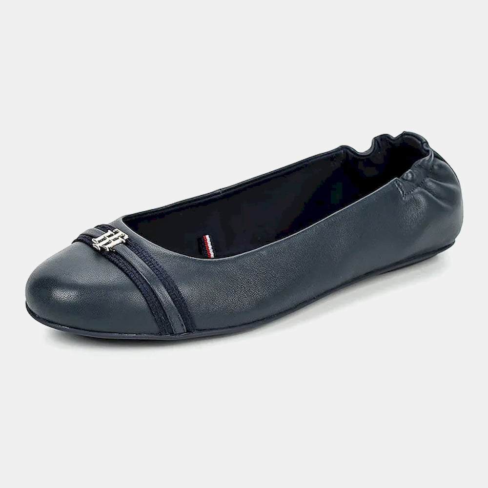 Tommy Hilfiger Sabrinas Ballet Flats Fw0fw05135 Navy Navy Shot2