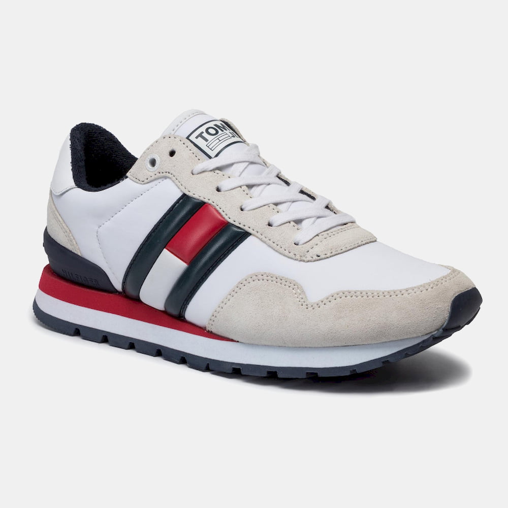 Tommy Hilfiger Sapatilhas Sneakers Shoes Em0em00338 White Branco Shot2