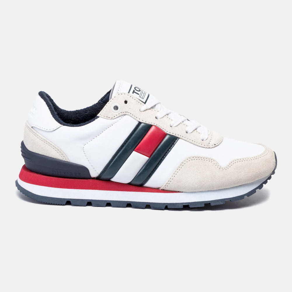 Tommy Hilfiger Sapatilhas Sneakers Shoes Em0em00338 White Branco Shot4