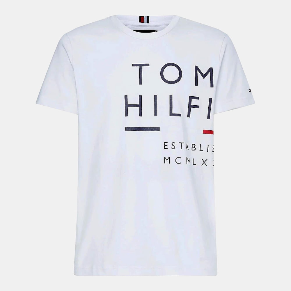 Tommy Hilfiger T Shirt Mw0mw20149 White Branco Shot8